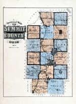 County Map, Summit County 1874